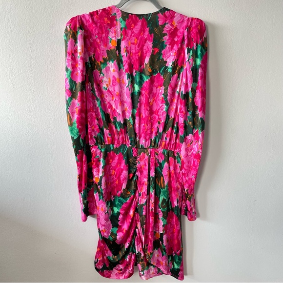 Ronny Kobo Talon Dress In Fuchsia - Picture 4 of 13